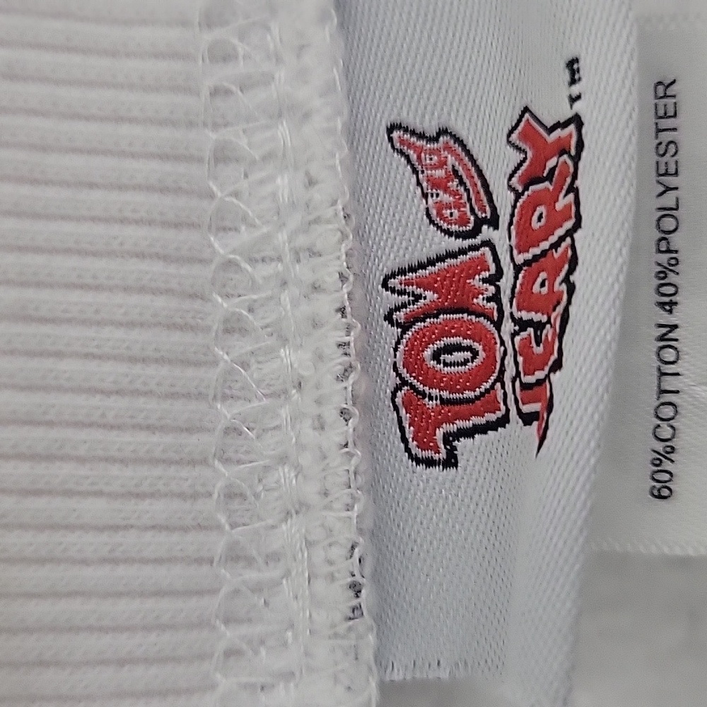 Warner Brothers Tom and Jerry sweatshirt raw edge hem - Picture 6 of 6